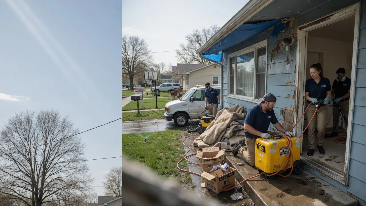 Basement Flood Cleanup in Plentywood, MT near me